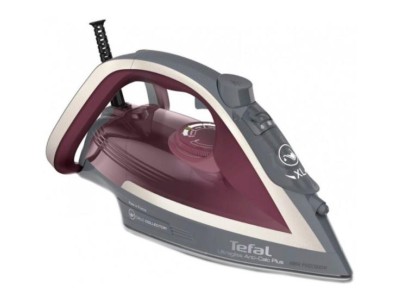 Праска Tefal Ultragliss Plus, 2800Вт, 270мл, паровий удар -260гр, постійна пара - 50гр, керам. підошва, бордово-сірий