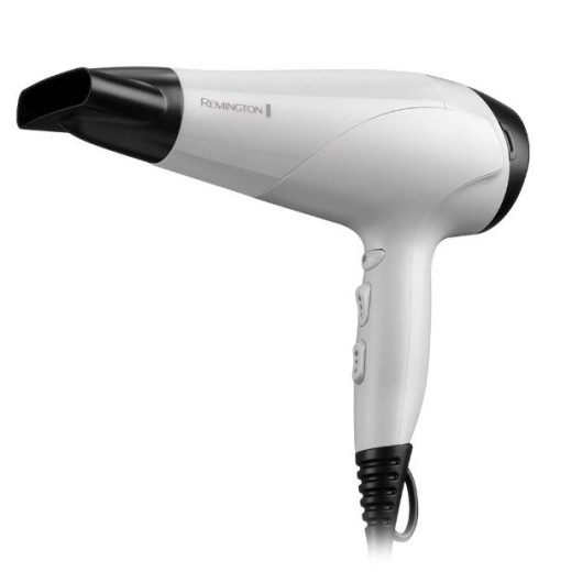 Фен Remington Ionic Dry, 2200Вт, 3 режими,турмалінова іоніз-я, хол. обдув, білий