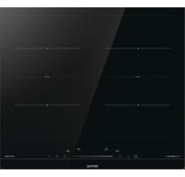 Варильна поверхня Gorenje індукційна, 60см, поєднання конфорок, чорний