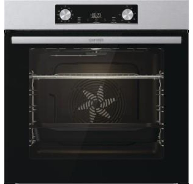 Духова шафа Gorenje електрична, 77л, A+, дисплей, нерж