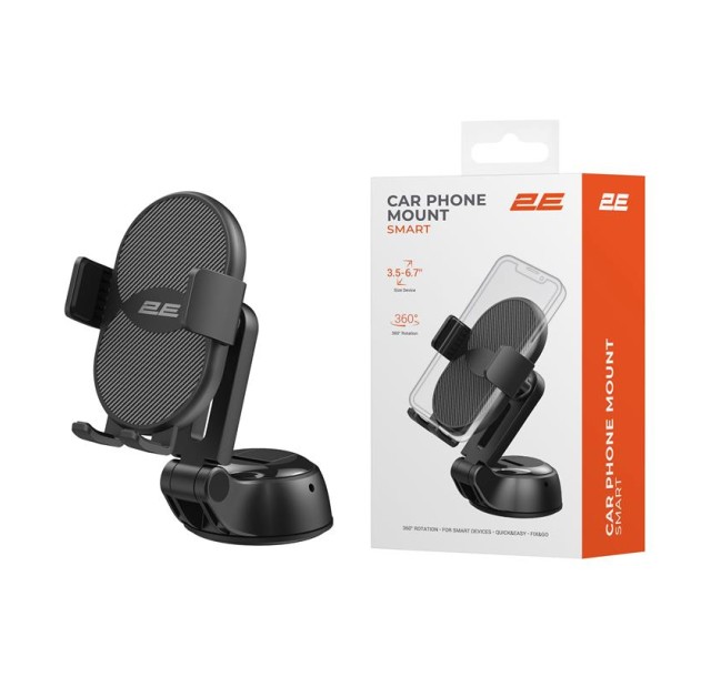 Автомобільний тримач смартфона 2Е Smart