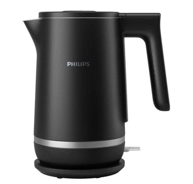 Електрочайник Philips Double Walled Kettle, 1.7л, Strix, з подвійними стінками, чорний