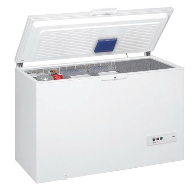 Морозильна скриня Whirlpool, 390л, А+, ST, білий