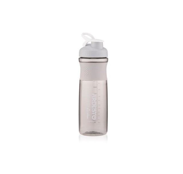 Пляшка для води Ardesto Smart bottle, 1000мл, тритан, сірий