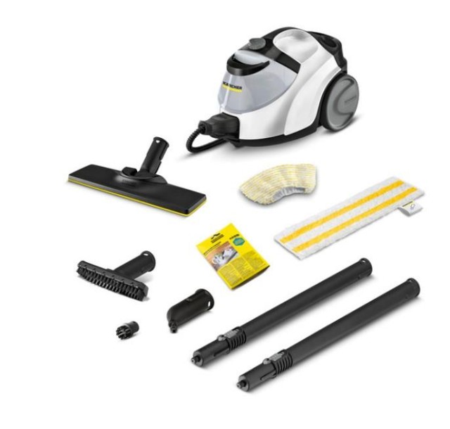 Пароочисник Karcher SC 5 EasyFix Premium Iron Plug, 2200Вт, 2000мл, 4.2Бар, білий