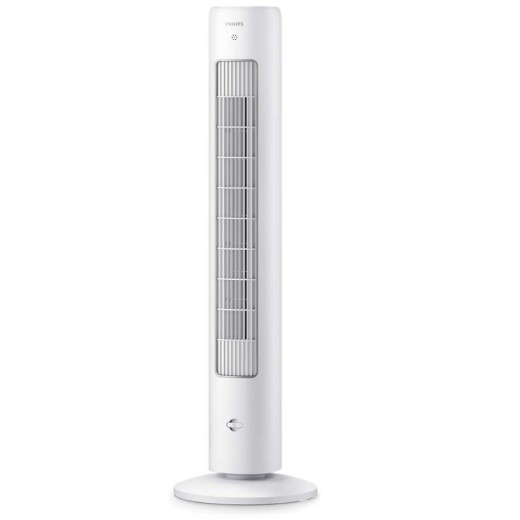 Вентилятор Philips колонний, 110см, 40Вт, пульт ДК, дисплей, білий