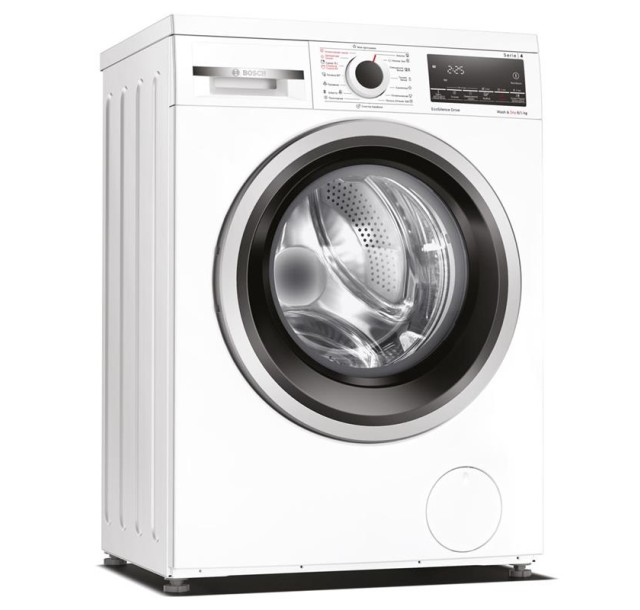 Прально-сушильна машина Bosch фронтальна, 8(5)кг, 1400, A, 50см, дисплей, білий