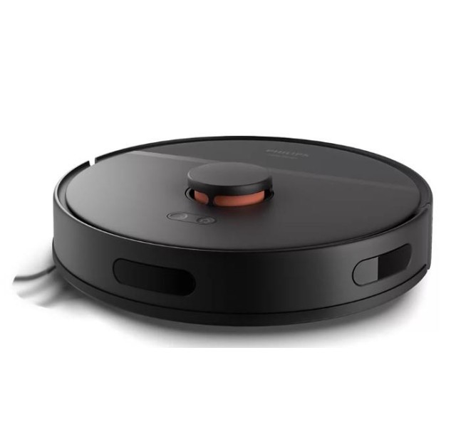 Робот-пилосос Philips Series 3000, h=34см, вологе прибирання, конт пил -0.35л, вода -0.3л, автон. робота до 200хв, НЕРА 11, чорний