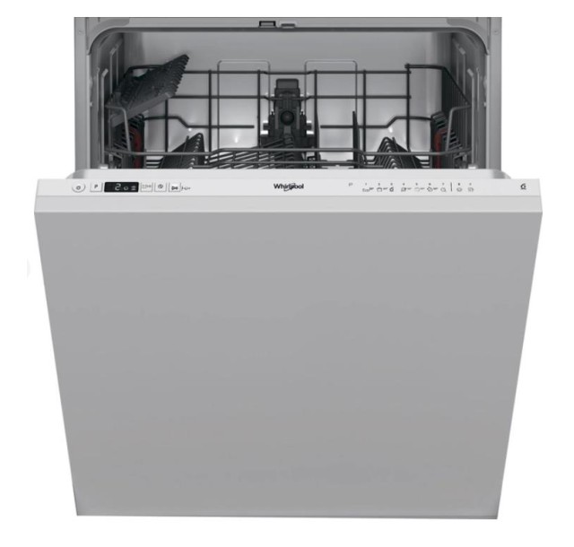 Посудомийна машина Whirlpool вбудована, 13компл., A++, 60см, дисплей, інв., білий