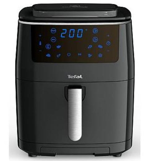 Мультипіч Tefal Easy Fry Grill&Steam, 1430Вт, чаша-6.2л, сенсорне керув., 8 програм, пластик, чорний