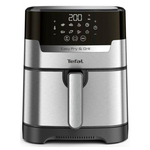 Мультипіч Tefal EasyFry&Grill Precision, 1550Вт, чаша-4.2л, сенсорне керув., пластик, сірий