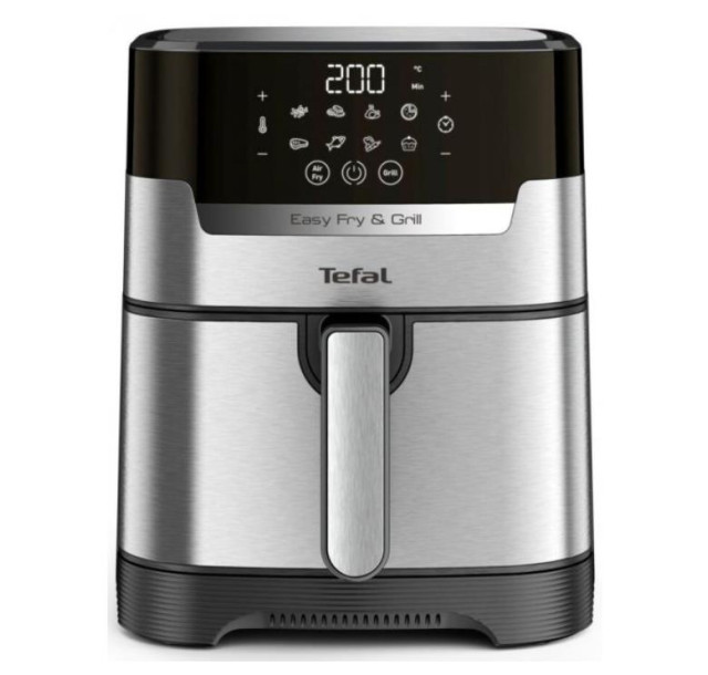 Мультипіч Tefal EasyFry&Grill Precision, 1550Вт, чаша-4.2л, сенсорне керув., пластик, сірий