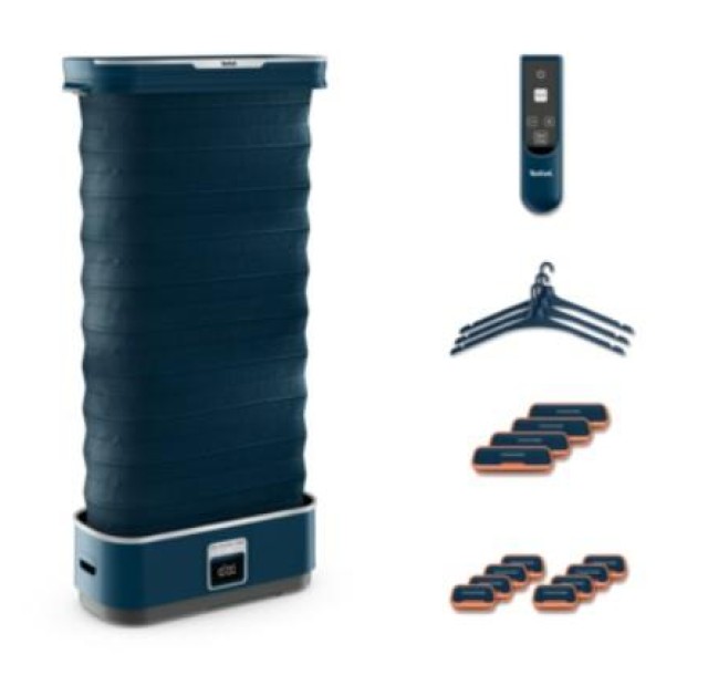 Автоматична парова шафа Tefal Care For You First, 1500Вт, 1200мл, паровий удар -35гр, синій