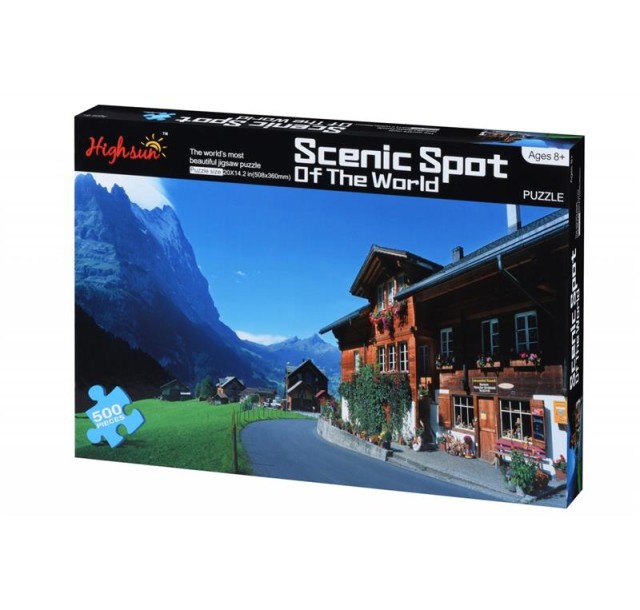 Пазл Same Toy Scenic Spot 500ел