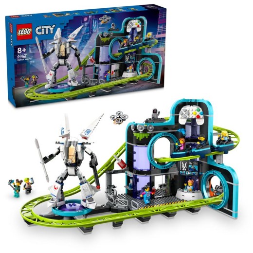 Конструктор LEGO City Парк розваг «Світ роботів»