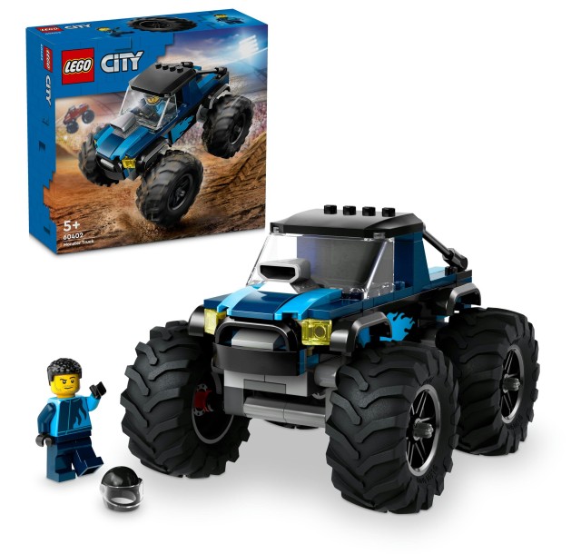 Конструктор LEGO City Синя вантажівка-монстр