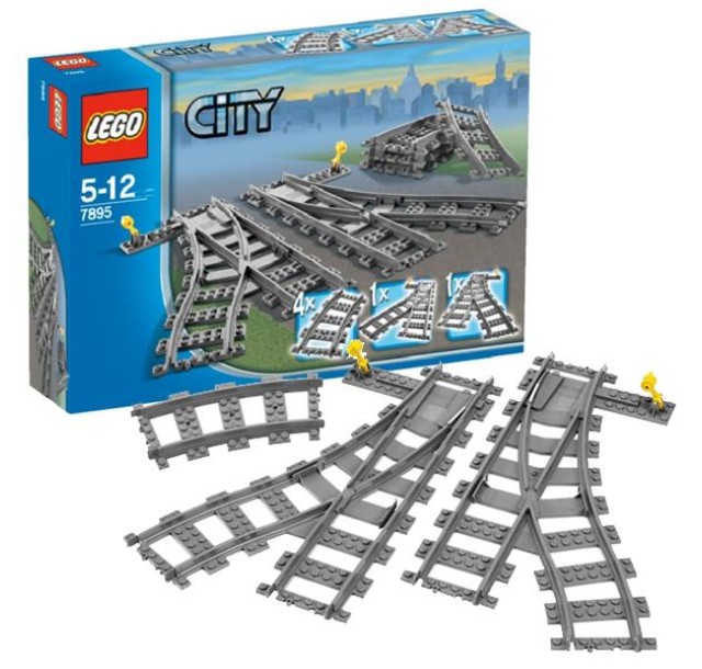 Конструктор LEGO City Стрілочний перевід