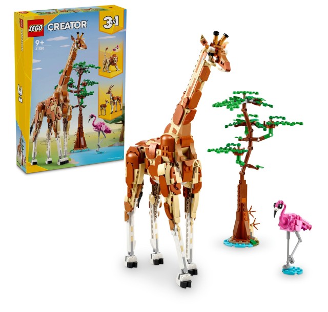 Конструктор LEGO Creator Дикі тварини сафарі