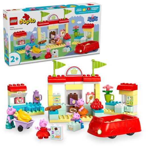 Конструктор LEGO DUPLO Peppa Pig Супермаркет Пеппи