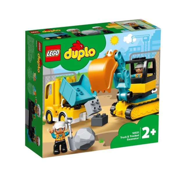 Конструктор LEGO DUPLO Вантажівка і гусеничний екскаватор