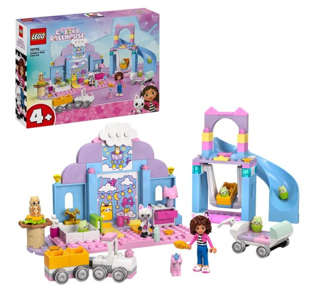 Конструктор LEGO Gabby's Dollhouse Міні-кото-ясла Ґаббі