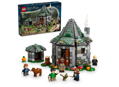 Конструктор LEGO Harry Potter Хатинка Геґріда: Несподівані гості