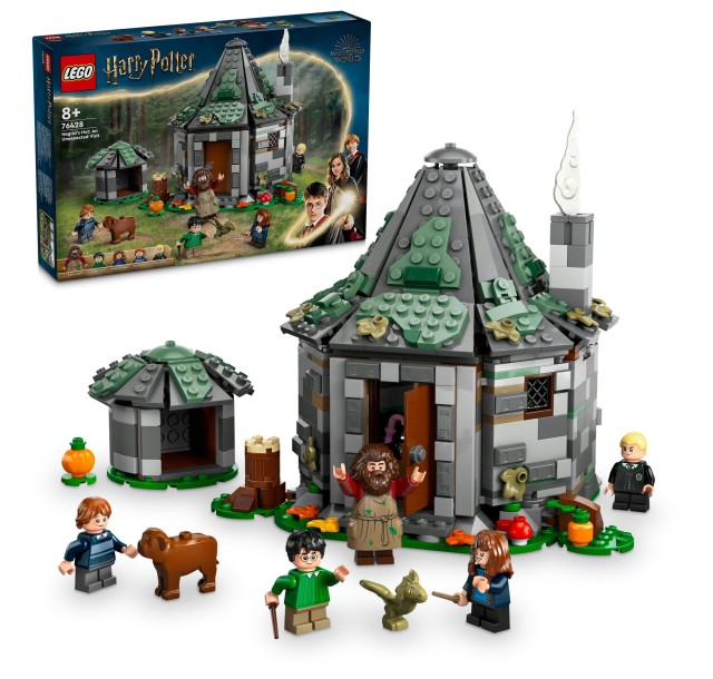 Конструктор LEGO Harry Potter Хатинка Геґріда: Несподівані гості