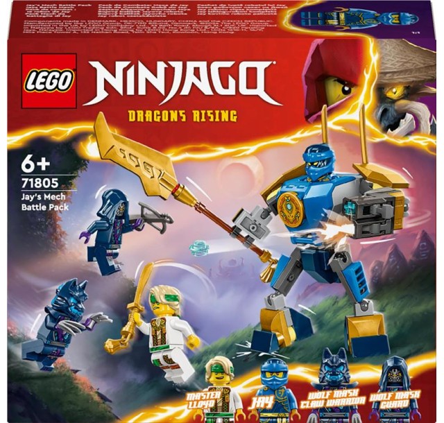 Конструктор LEGO NINJAGO Бойовий набір робота Джея