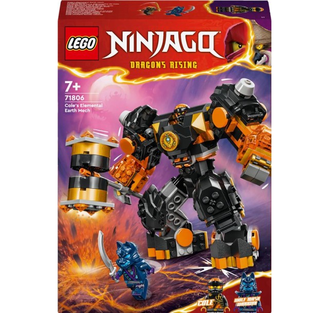 Конструктор LEGO NINJAGO Робот земної стихії Коула