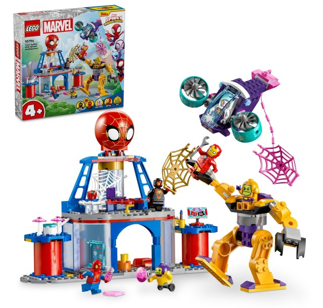 Конструктор LEGO Spidey Павутинна штаб-квартира команди Павука