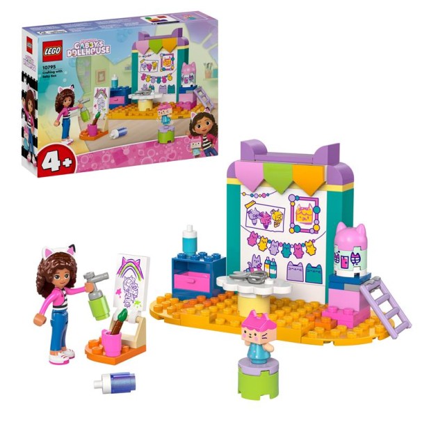 Констуктор LEGO Gabby's Dollhouse Майструємо з Доцею-Бокс