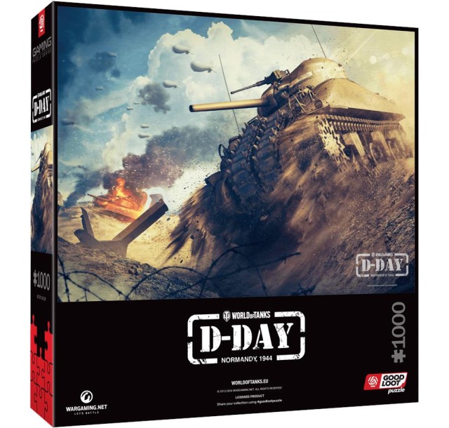 Пазл World of Tanks D-DAY 1000 ел.
