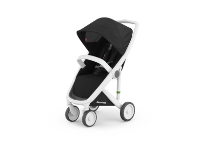 Прогулянкова коляска Greentom Classic Black-White