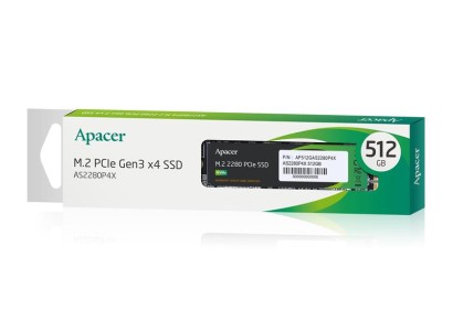 Накопичувач SSD Apacer M.2  512GB  PCIe 3.0 P4X