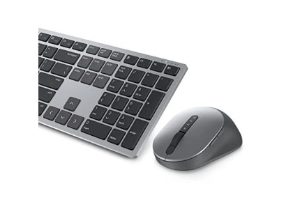 Комплект Dell Premier Multi-Device Wireless Keyboard and Mouse - KM7321W - Ukrainian (QWERTY)