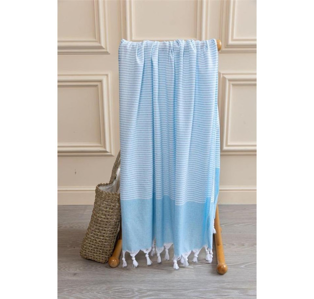 Рушник Ardesto SPA 90х180см, 100% бавовна, аква