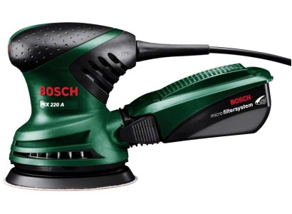 Шліфмашина ексцентрикова Bosch PEX 220 A 200Вт 125мм 24000об·хв 1.2кг