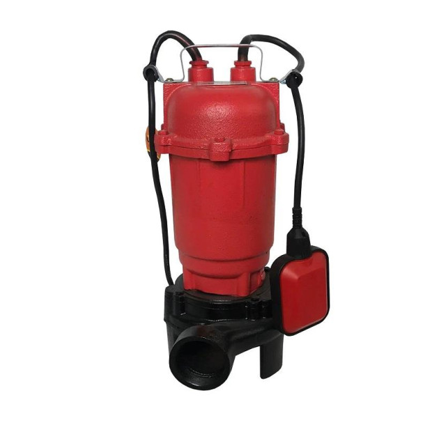 Насос фекальний Optima WQD 10-15DF, 10000 л/год, вис. 15м, глиб. 5м, кабель 12м, 1.3кВт, 230В