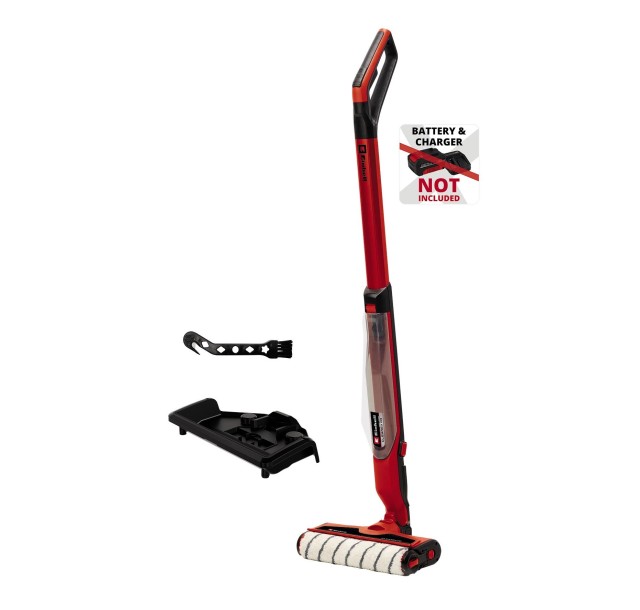 Очищувач підлоги акумуляторний Einhell CLEANEXXO, PXC, 18В, 29см, 450об/хв, 2.5кг (без АКБ та ЗП)