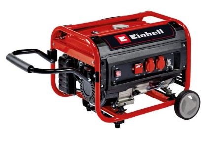Генератор бензиновий Einhell TC-PG 35/E5, 230В (1 фаза), 2.6/3.1кВт, ручний старт, AVR, 41.2кг