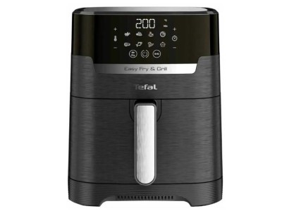 Мультипіч Tefal EasyFry&Grill Precision, 1550Вт, чаша-4.2л, сенсорне керув., 8 програм, гриль, пластик, чорний