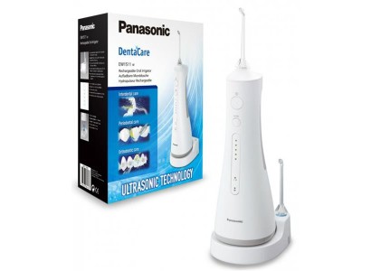 Іригатор Panasonic стаціонарний, чаша 210 мл, аккум. в компл., білий
