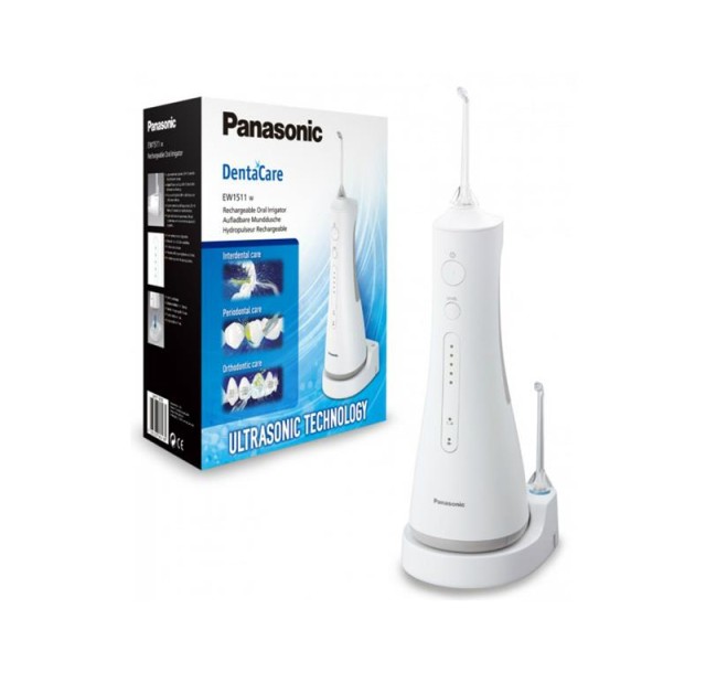 Іригатор Panasonic стаціонарний, чаша 210 мл, аккум. в компл., білий