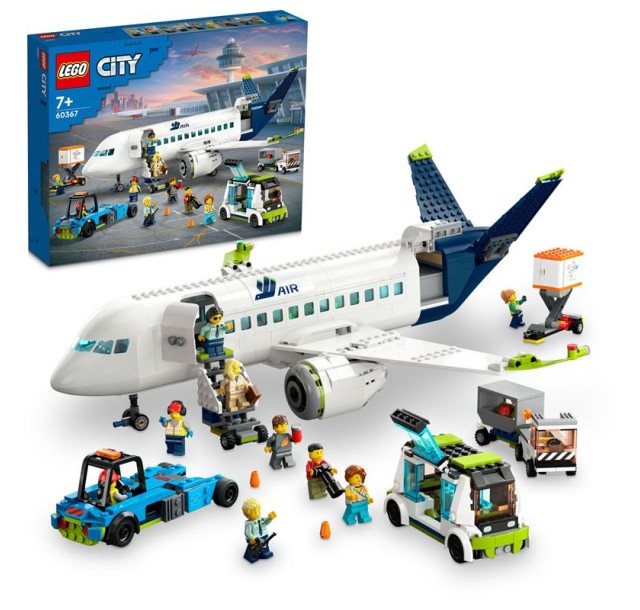 Конструктор LEGO City Пасажирський літак