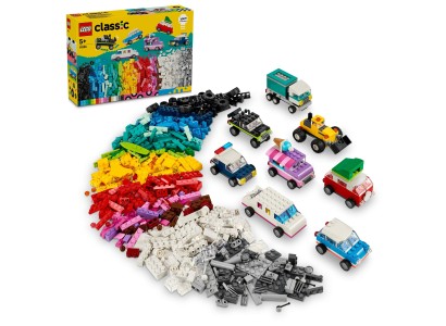 Конструктор LEGO Classic Творчі транспортні засоби