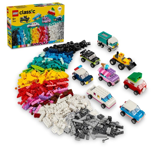 Конструктор LEGO Classic Творчі транспортні засоби
