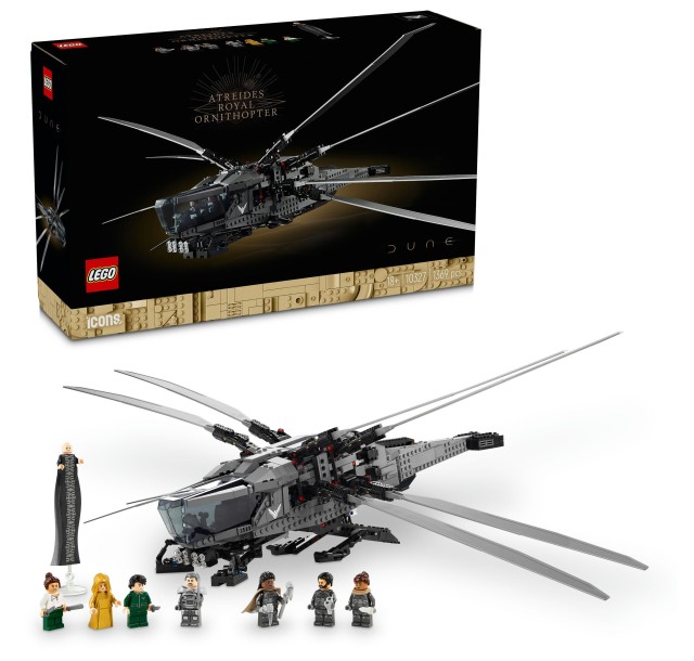 Конструктор LEGO Icons Дюна. Королівський орнітоптер Атрідів