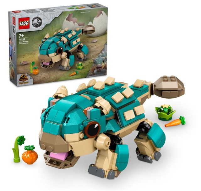 Конструктор LEGO Jurassic World Малюк Бампі: Анкілозавр