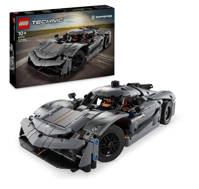Конструктор LEGO Technic Koenigsegg Jesko Absolut — сірий гіперкар