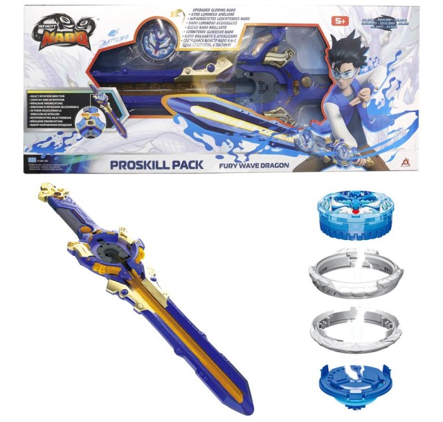 Дзиґа Infinity Nado VI Proskill Pack Лютий Дракон (Fury Wave Dragon)